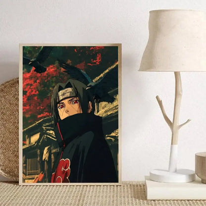 Naruto Itachi Vintage Posters