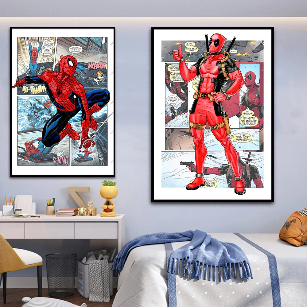 Marvel Superhero Movie Posters