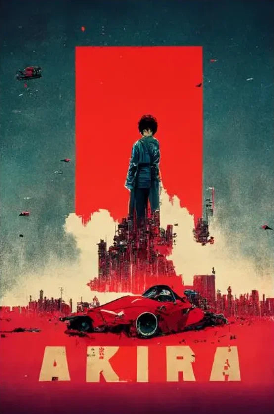 Akira Japanese Anime Poster Movie Poster