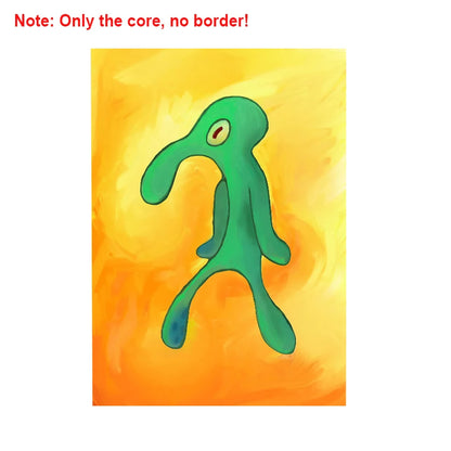 Squidward Art Posters