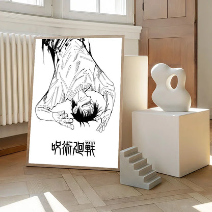 Minimalist Jujutsu Kaisen Posters V2