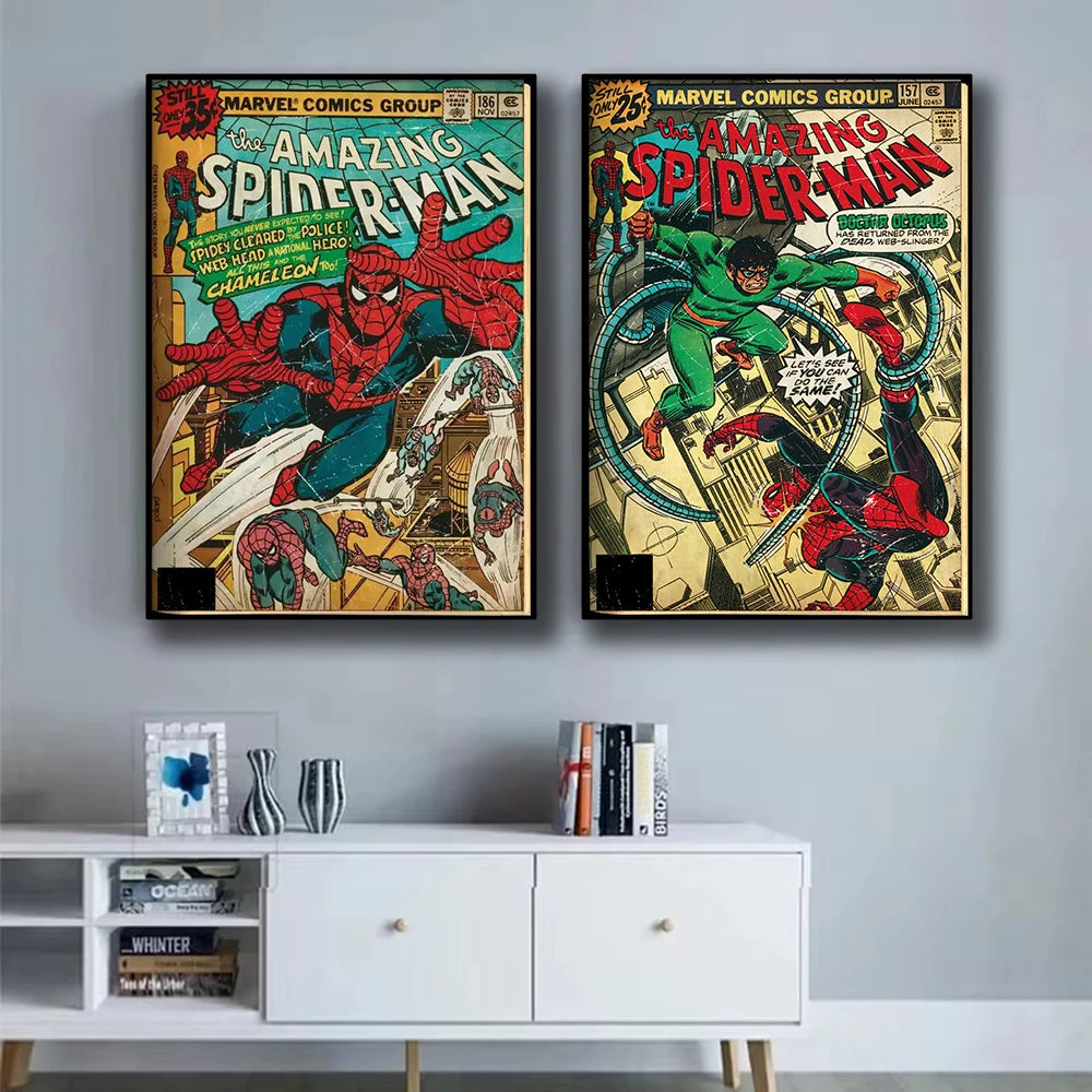 Marvel Spider-Man Art Poster