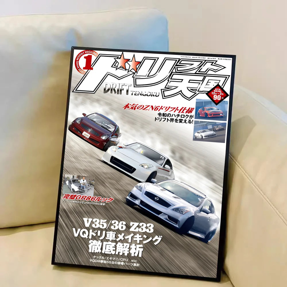 JDM Vintage Racing Posters
