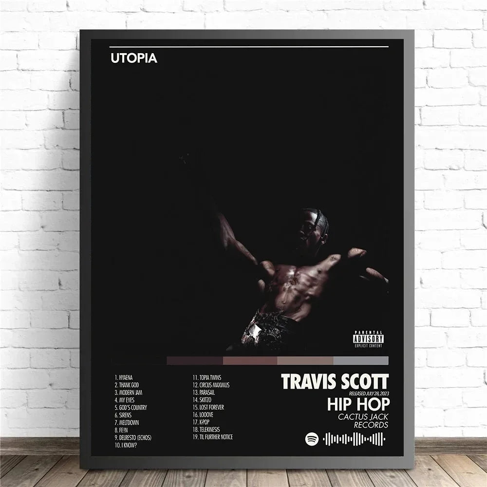 Travis Scott Album Poster