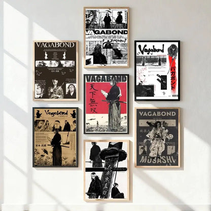Vagabond Musashi Vintage Posters