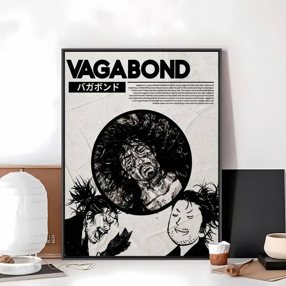 Vagabond Manga Art Posters
