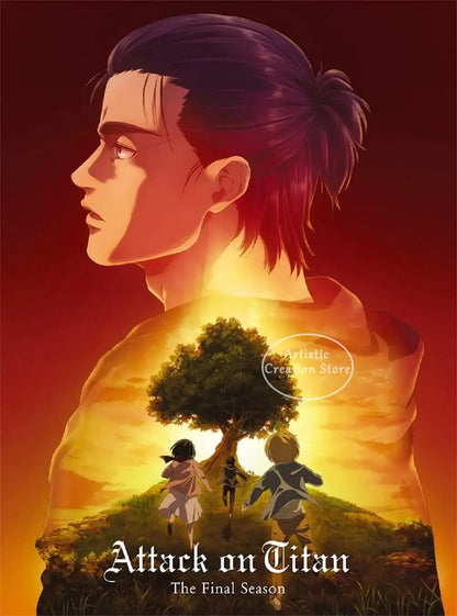 Attack on Titan Canvas Posters