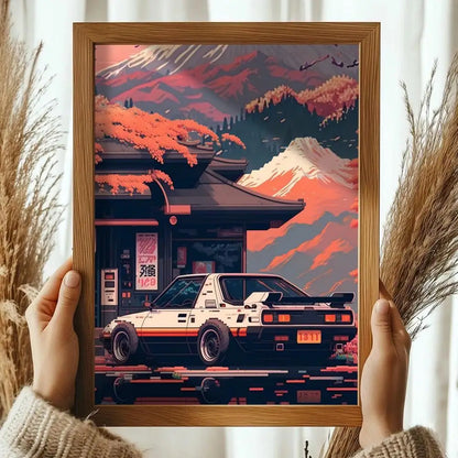 Initial D AE86 Posters