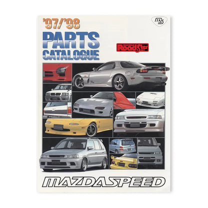 80S Retro Japanese Cars GTR JDM Racing Magazine Cover Posters