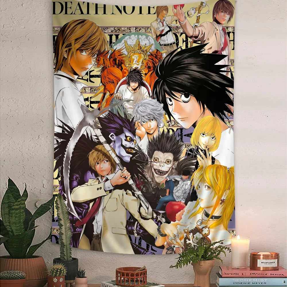 Death Note Anime Wall Tapestry