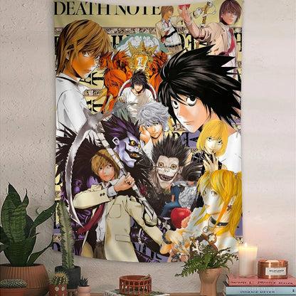 Death Note Anime Wall Tapestry