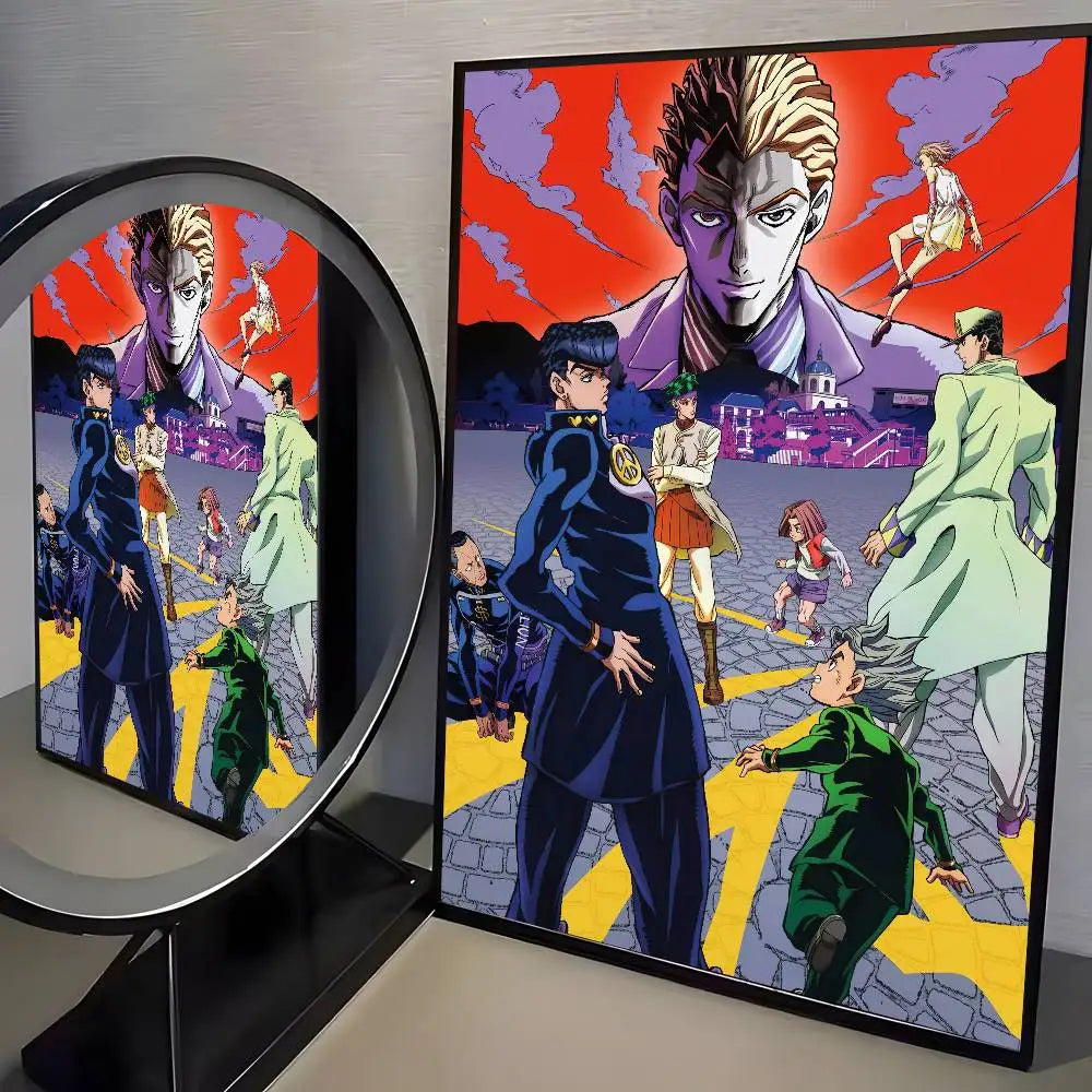 JoJo's Bizarre Adventure Retro Posters