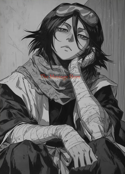 Bleach Black and White Posters