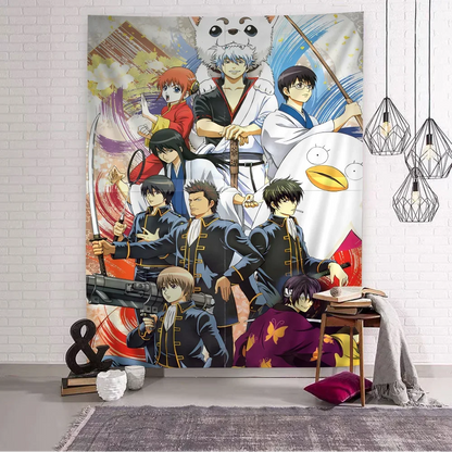Gintama Anime Wall Tapestry