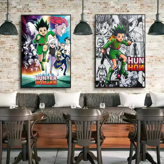 Hunter x Hunter Anime Canvas Wall Poster