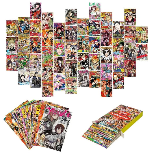 50PCS Anime Wall Collage Kit