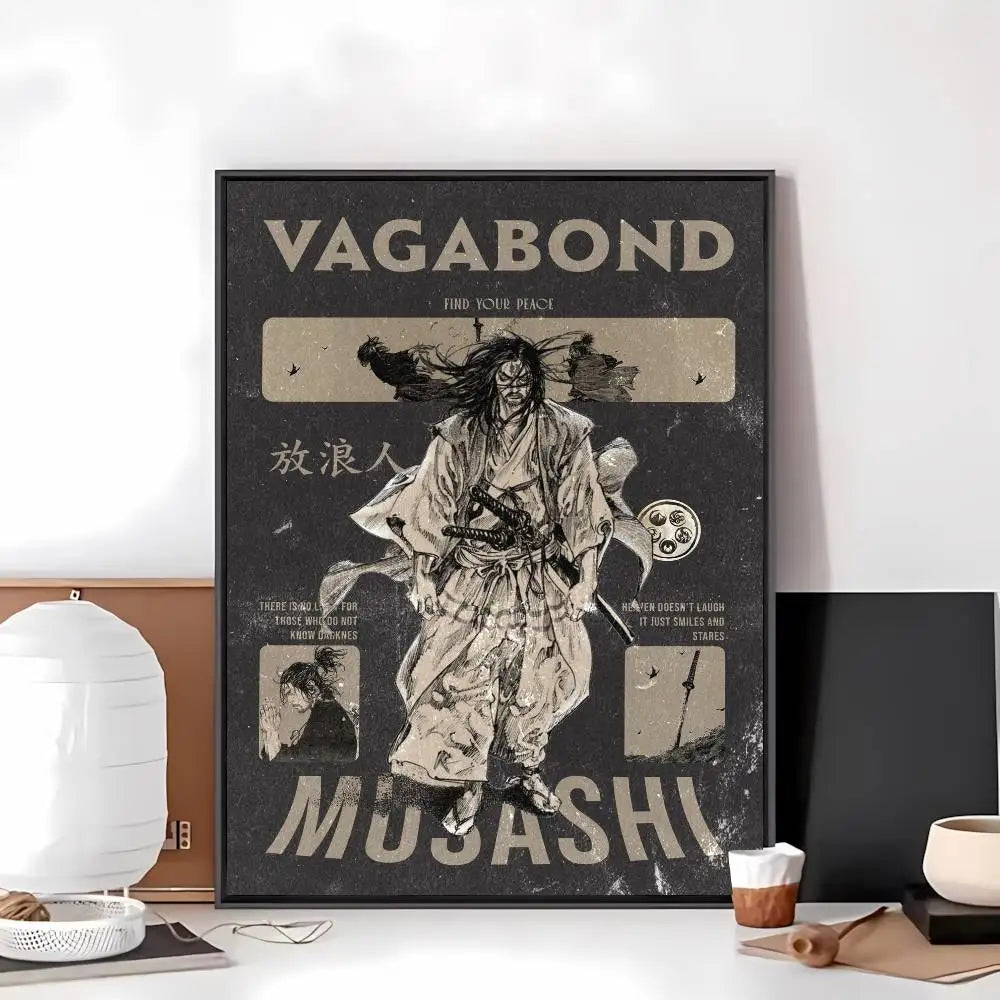 Vagabond Manga Art Posters