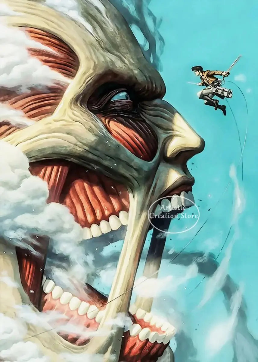 Attack on Titan Canvas Posters