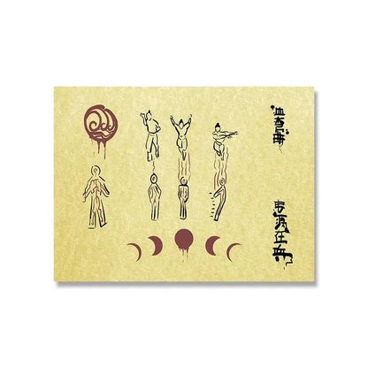 Retro Avatar The Last Airbender Poster