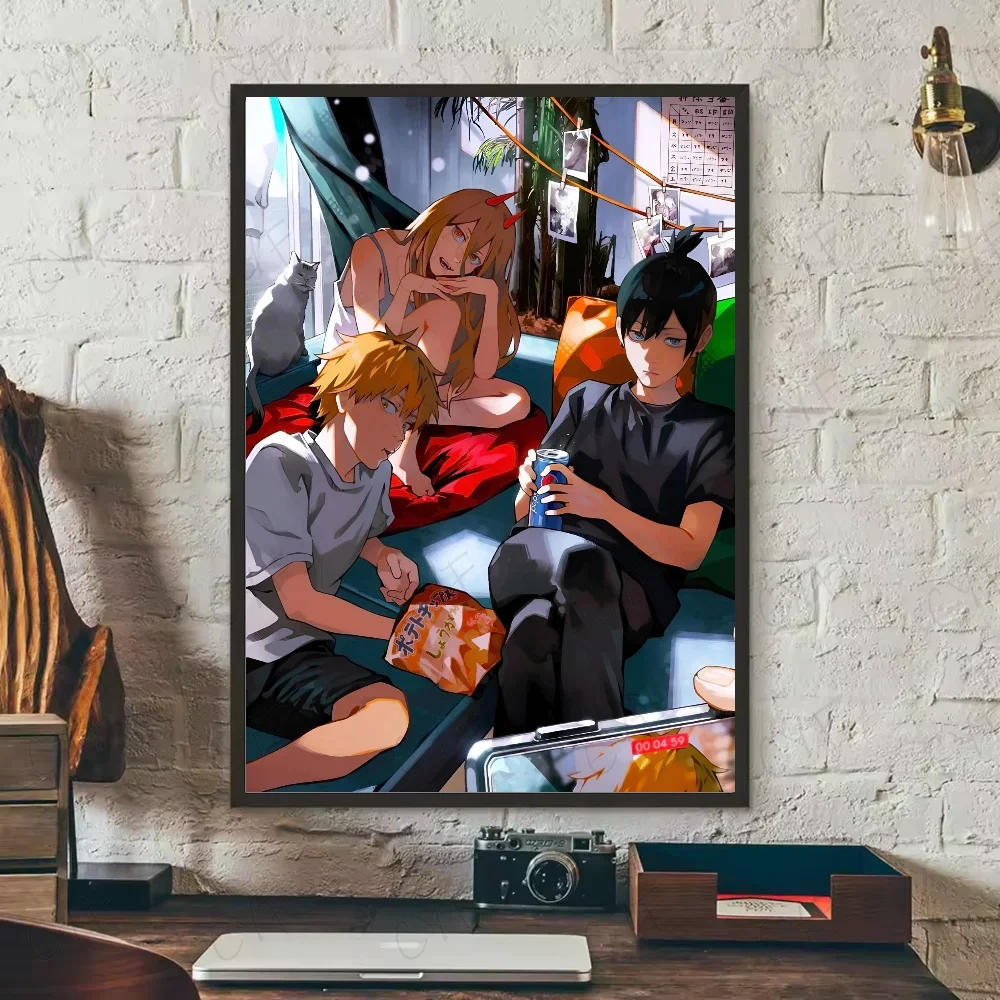 Chainsaw Man Canvas Wall Art Home Décor