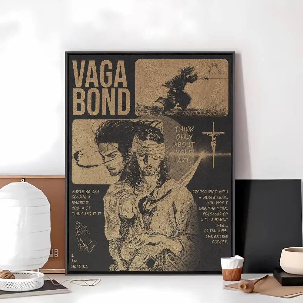 Vagabond Manga Art Posters
