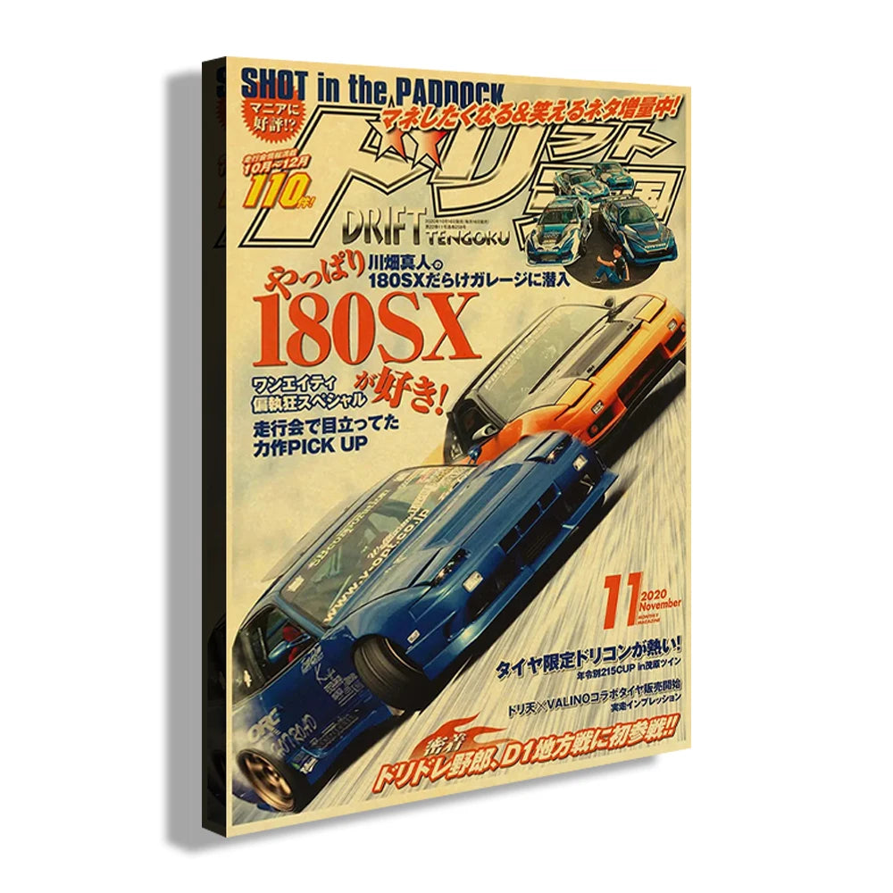 JDM Vintage Car Posters