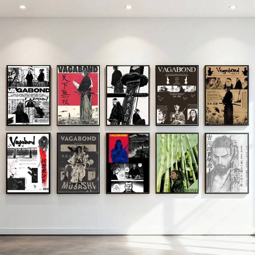 Vagabond Musashi Vintage Posters