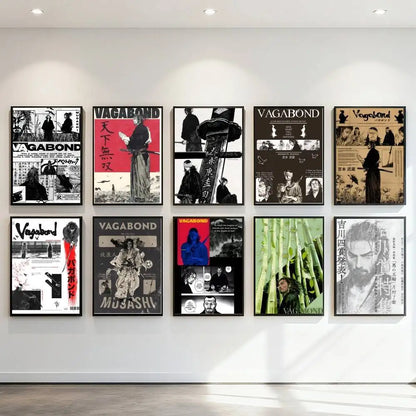Vagabond Musashi Vintage Posters