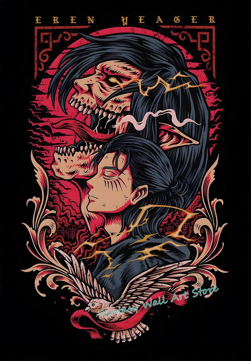 Attack on Titan Character Posters