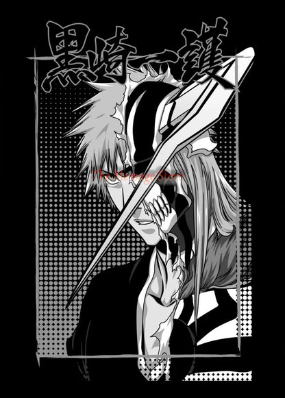 Bleach Black and White Posters