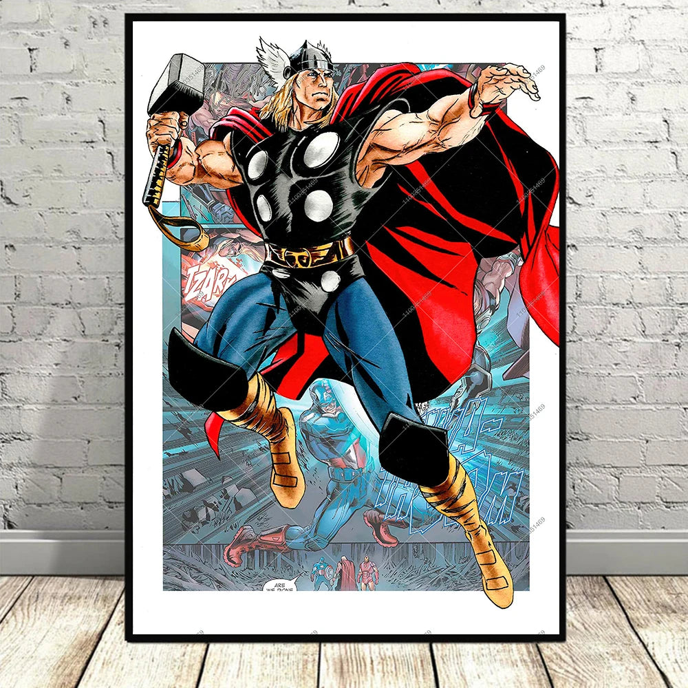 Marvel Superhero Movie Posters