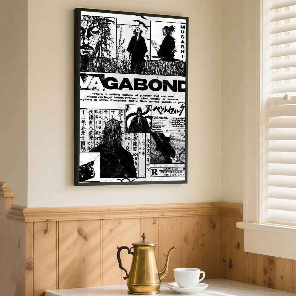 Vagabond Musashi Vintage Posters