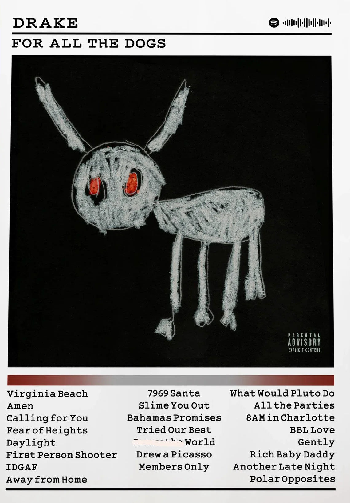 Drake Album Poster