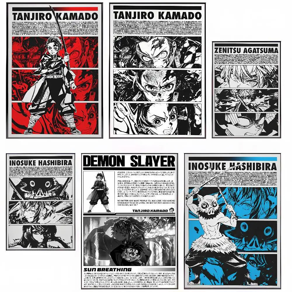 Vintage Demon Slayer Posters