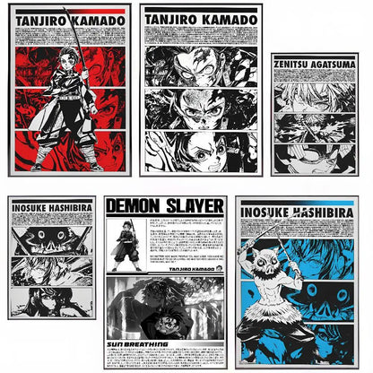 Vintage Demon Slayer Posters