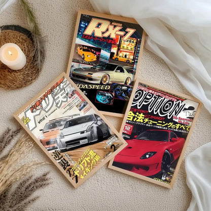 Retro GTR Magazine Posters