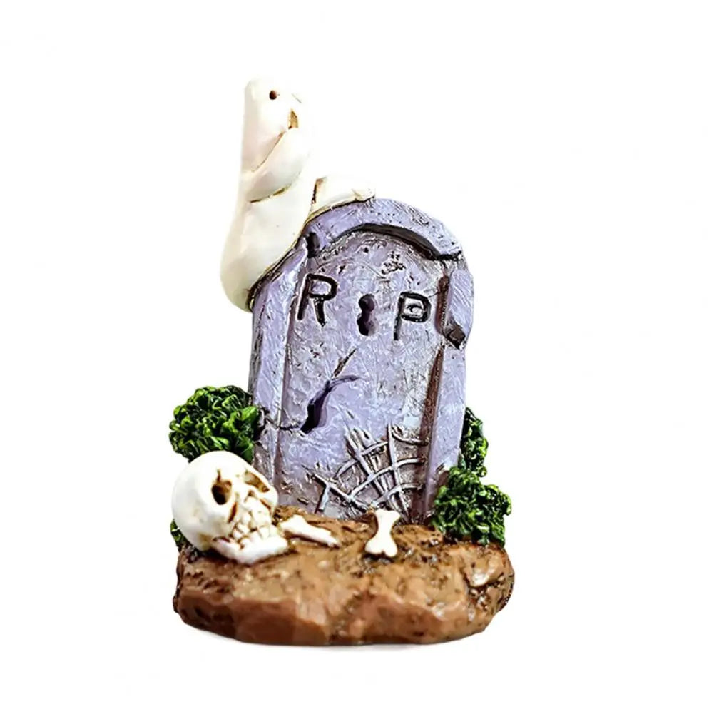 Haunted House & Spooky Resin Halloween Ornaments