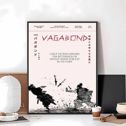 Vagabond Manga Art Posters