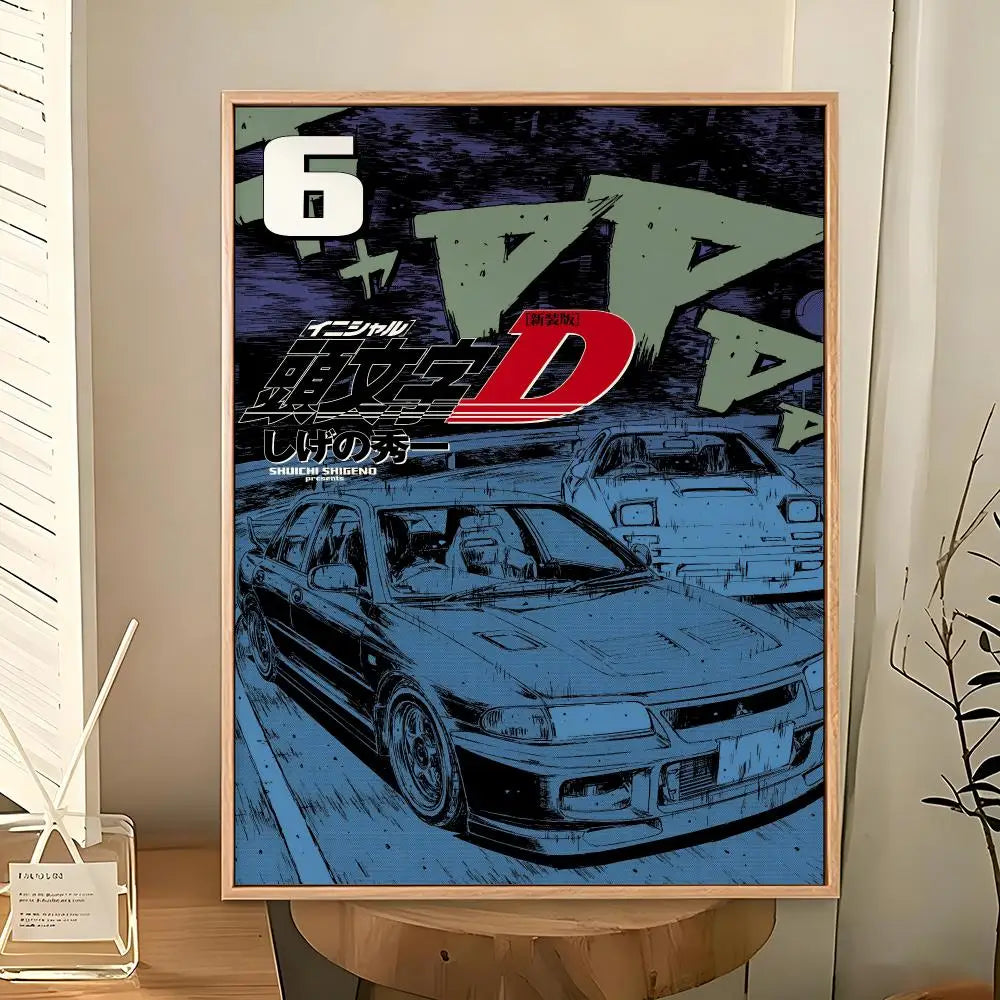 Initial D Drift Posters