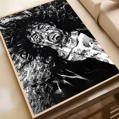 Vagabond Anime Poster Sticker