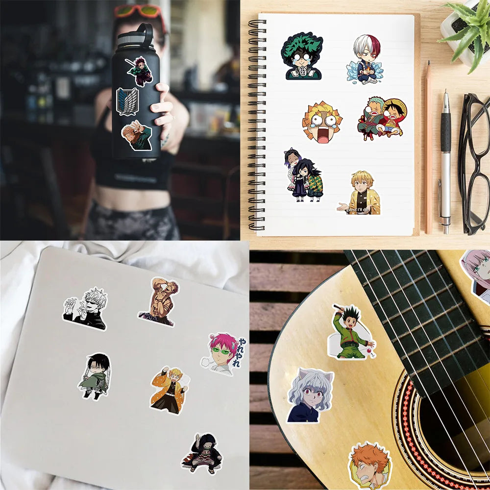 300pcs Anime Sticker Pack