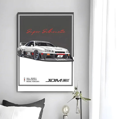 Street Racing JDM Art Posters