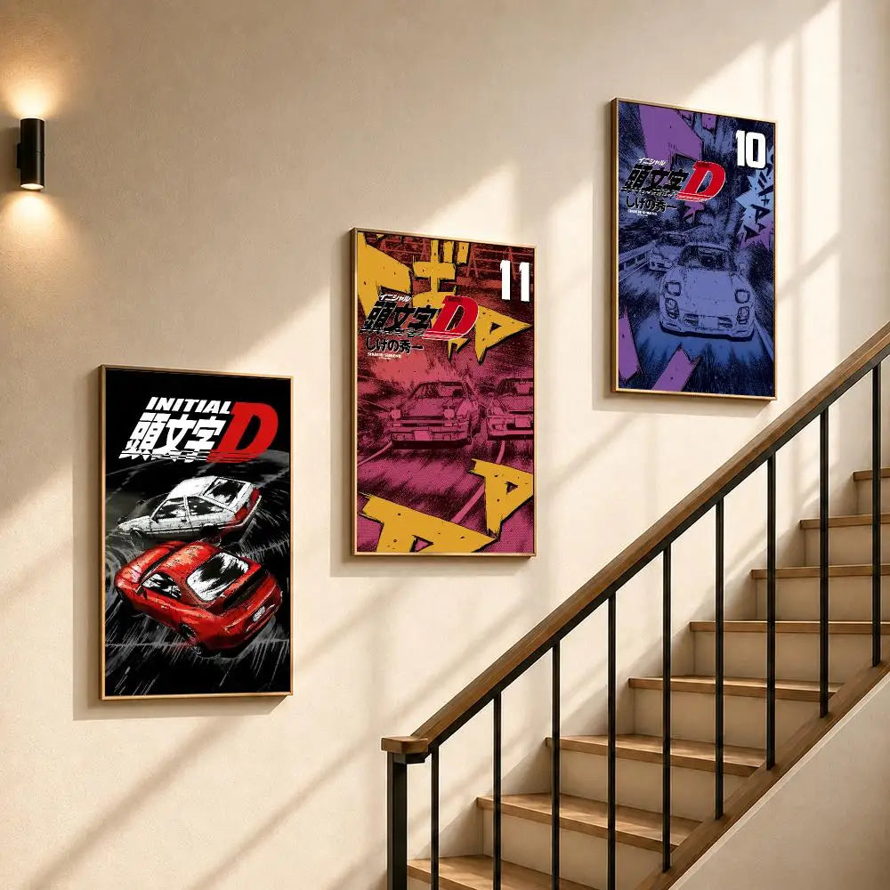 Initial D Drift Posters