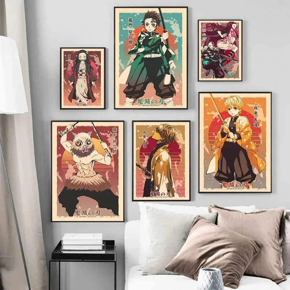 Demon Slayer Character Posters