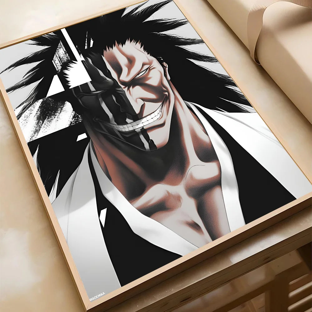 Bleach Anime Poster Wall Art Print for Bedroom, Gaming Room, or Home Decor