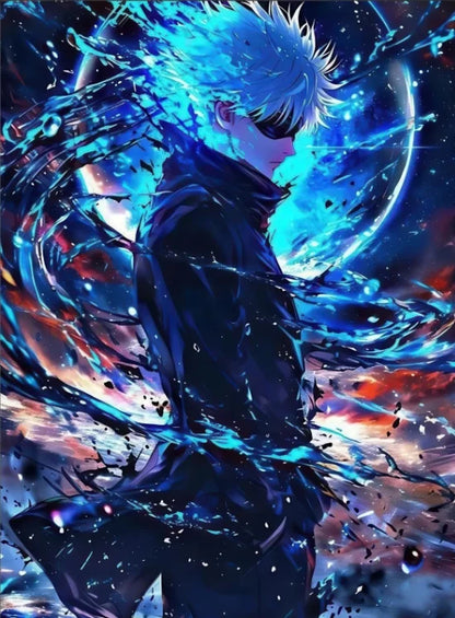 Retro Jujutsu Kaisen Poster