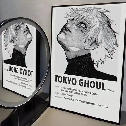 Tokyo Ghoul Canvas Posters