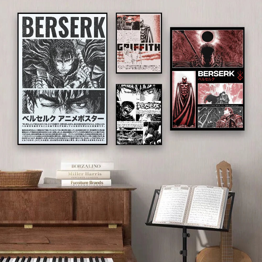 Berserk Dark Art Posters