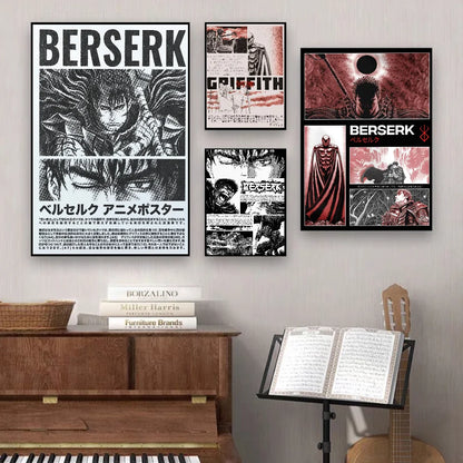 Berserk Dark Art Posters