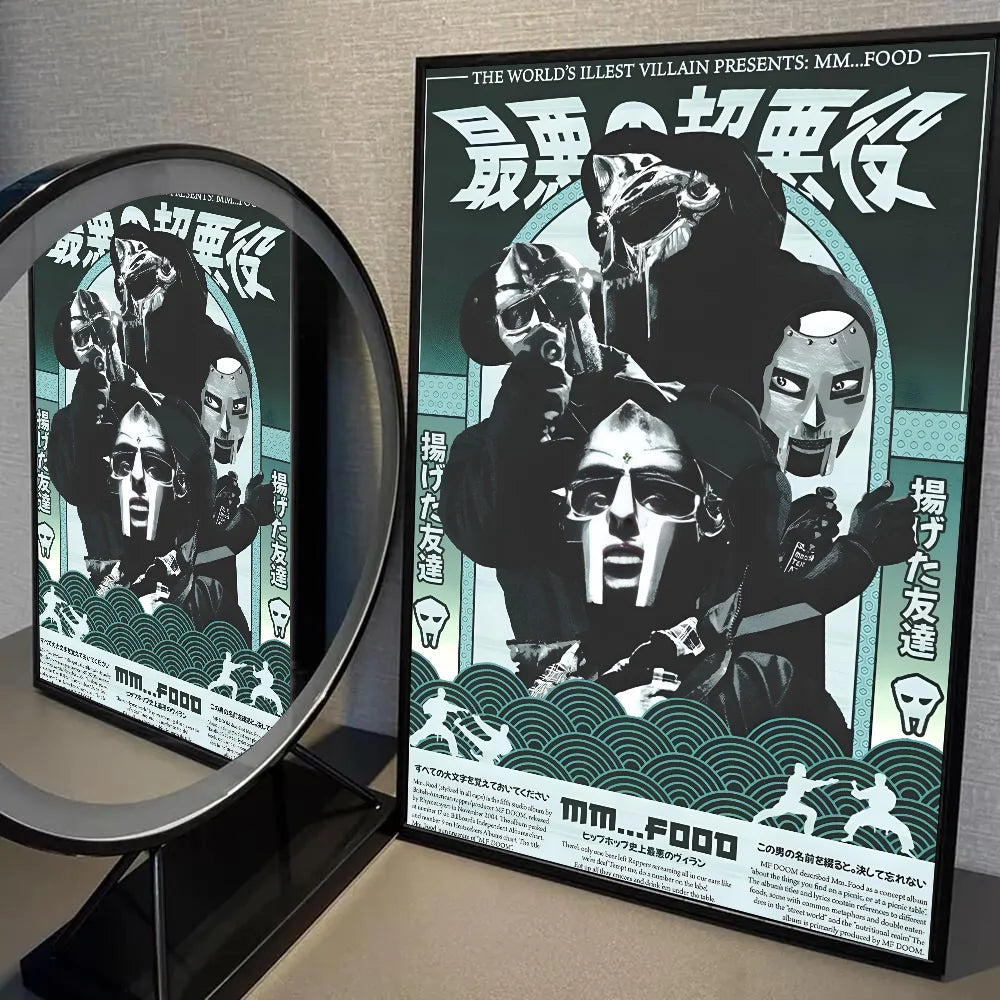 MF DOOM Poster Home Décor
